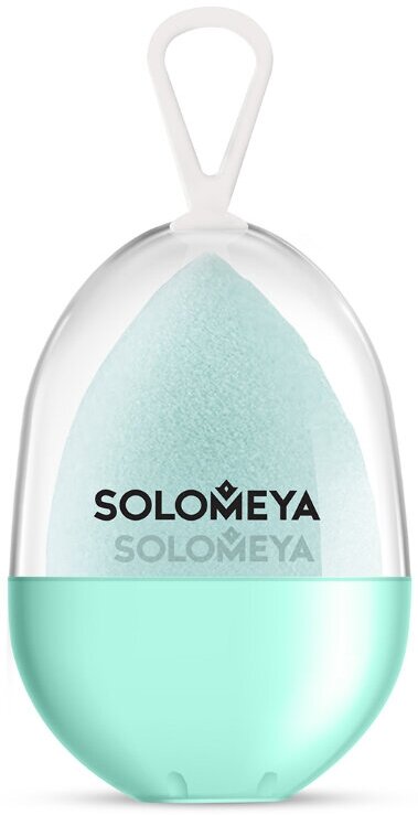 Solomeya Спонж для макияжа Тиффани вельветовый Microfiber Velvet Sponge Tiffany 1 шт