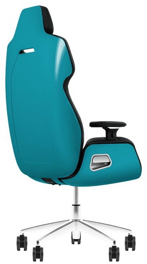 Игровое кресло Thermaltake Argent E700 Gaming Chair Ocean Blue, Comfort size 4D/75 - фотография № 4