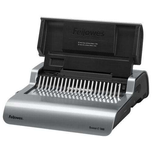 Брошюровщик Fellowes Quasar-E, А4, 25л./500л., электр., пл.пруж. , 1 шт.