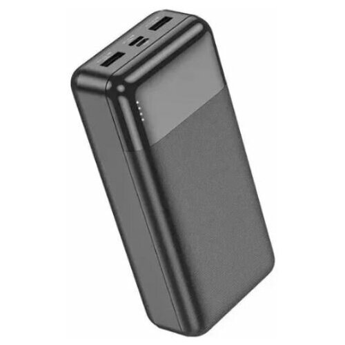 Внешний аккумулятор повербанк Power bank 30000mAh 2USB/Type-C/Micro USB черный