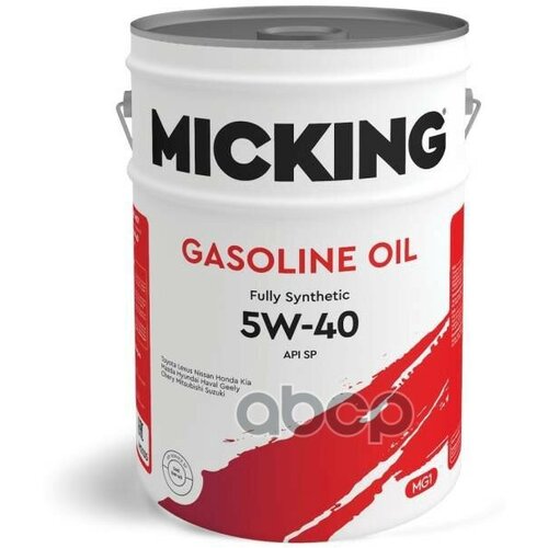 MICKING Micking Gasoline Oil Mg1 5W-40 Sp Synth. 20Л.