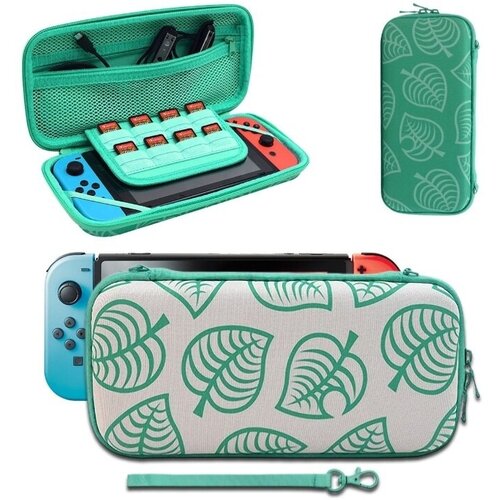 Чехол сумка для Nintendo Switch, Switch OLED Animal Crossing для консоли и аксессуаров replacement oil housing shell for nintend switch animal crossing console joycon for nintendo switch full housing case set