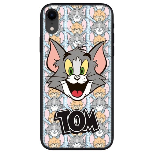 фото Чехол накладка лицензия tom & jerry для iphone xr айфон xr (том и джерри deppa