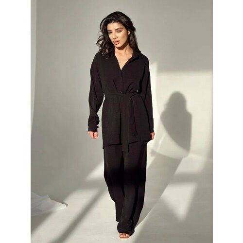 фото Костюм, размер 42, черный asilux