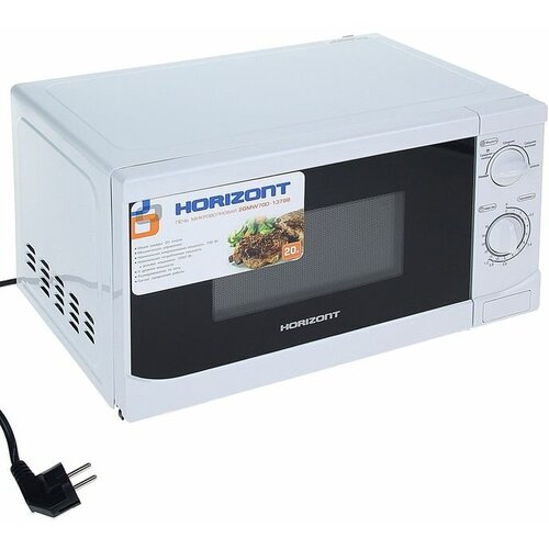 Horizont Микроволновая печь Horizont 20 MW700-1378B 20 л 700 Вт белая 23274000₽