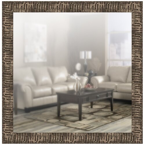 фото Зеркало в широкой раме 79 x 80 см, модель p062010 аурита