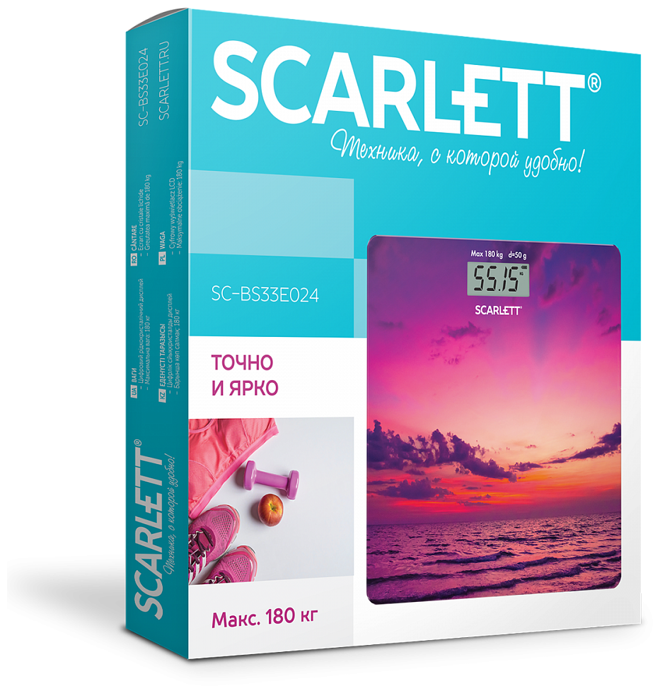 Весы напольные Scarlett SC-BS33E024 - фотография № 2