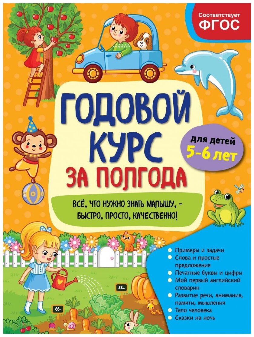 Годовой курс за полгода. Для детей 5-6 лет - фото №11