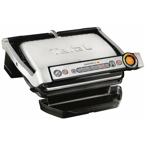 гриль tefal optigrill xl gc722d Tefal Гриль Tefal Optigrill+ GC712 (Серебристый)