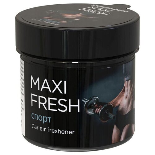 Maxifresh Ароматизатор для автомобиля CMF-117 Спорт 100 г цитрусовый черный