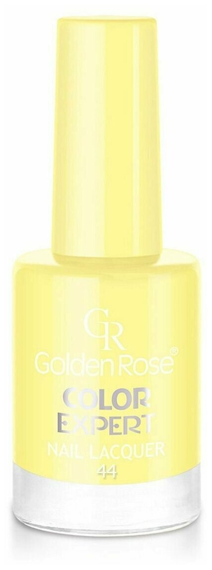 GOLDEN ROSE Лак для ногтей Еxpert 44 желтый