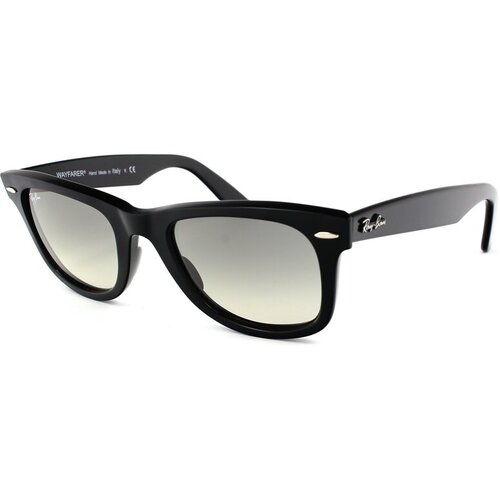 солнцезащитные очки ray ban круглые оправа пластик с защитой от уф градиентные Солнцезащитные очки Ray-Ban, черный