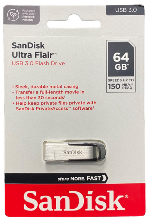 Флешка SanDisk Ultra Flair USB 30