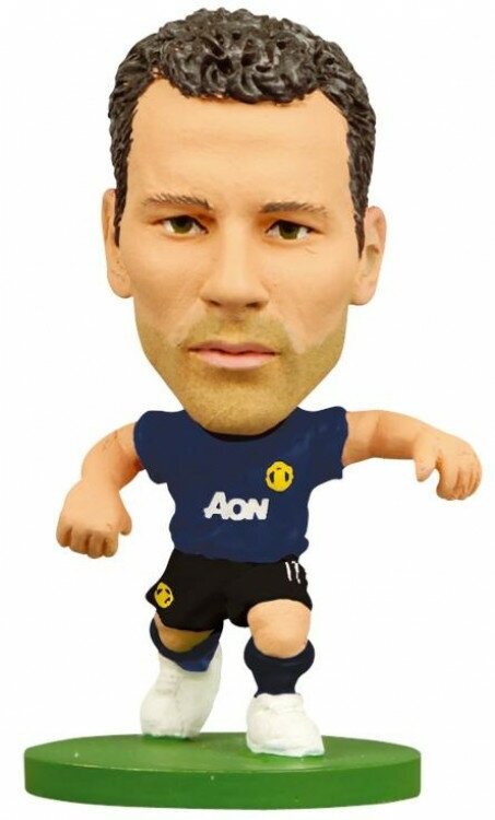 Фигурка футболиста Soccerstarz Райан Гиггз Манчестер Юнайтед (Ryan Giggs Man Utd) Away Kit (202505)