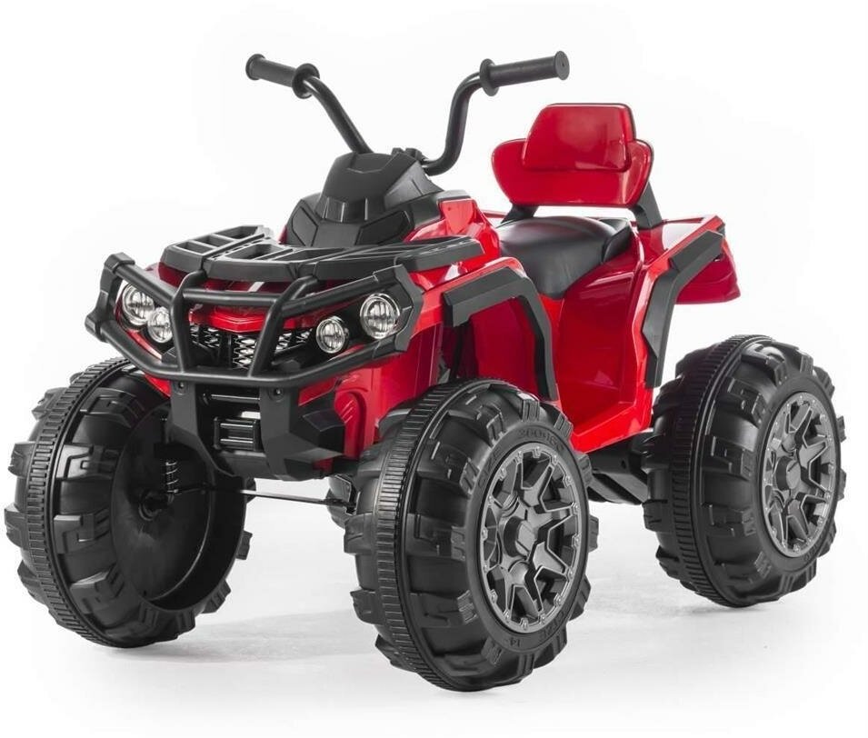 Детский квадроцикл Grizzly ATV Red 12V с пультом управления 2.4G- BDM0906