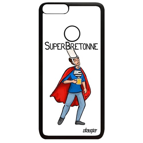 фото Чехол для p smart 2018, "супербретонка" смешной бретань utaupia