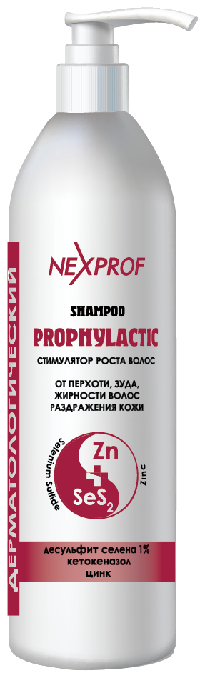 Nexxt Professional Craft Шампунь дерматологический от перхоти , зуда , жирности волос 1000мл