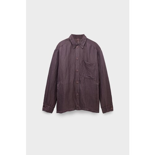 Пиджак TRANSIT UOMO, силуэт прямой, размер 52, фиолетовый
