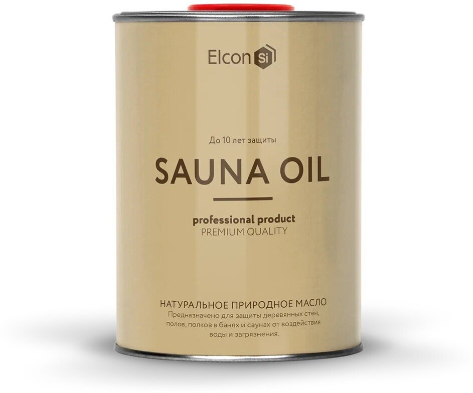 Масло для защиты полков Elcon Sauna Oil, 1 л