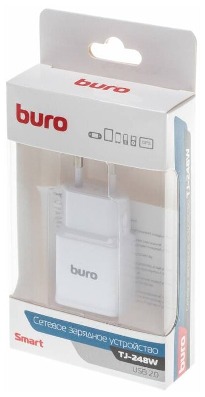 Сетевое зарядное устройство Buro - фото №4
