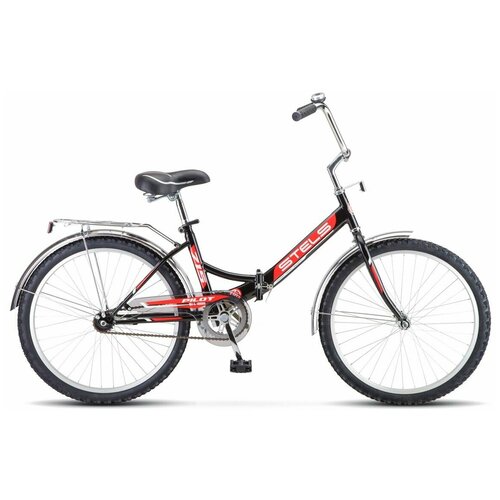 фото Велосипед stels складной pilot-715 24" z010 14" чёрный/красный цвет