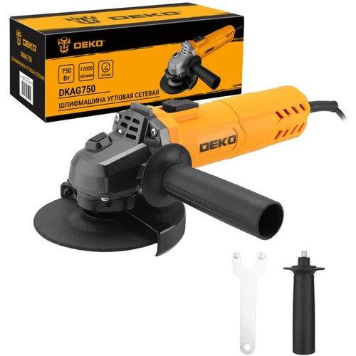 Шлифмашина угловая DEKO DKAG750 125мм 750 Вт 407000₽