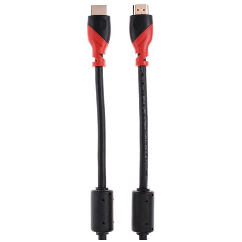 Telecom HDMI - HDMI (TCG220F-20M), 20 м, черный кабель переходник адаптер telecom mini displayport 20m hdmi 19m ta820m 1 8m