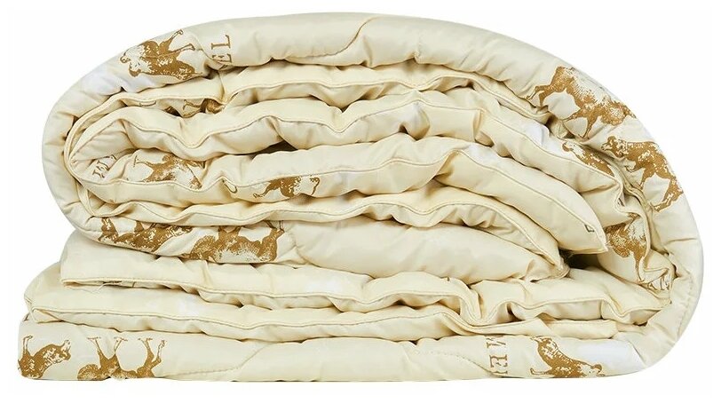 Одеяло Эльф из верблюжей шерсти 200х220 см евростандарт - фотография № 4