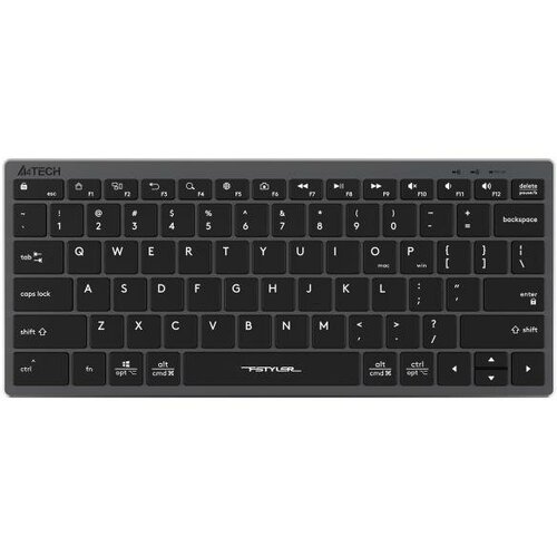 Клавиатура проводная A4TECH Fstyler FX51 USB серый 236800₽