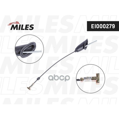 Трос Ручного Тормоза Toyota Avensis 03- 398Мм Перед Miles арт EI000279 499₽