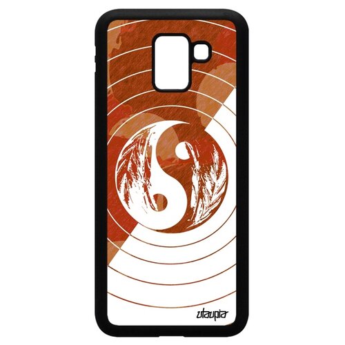 фото Чехол на мобильный samsung galaxy j6 2018, "инь и ян" пять стихий добро и зло utaupia