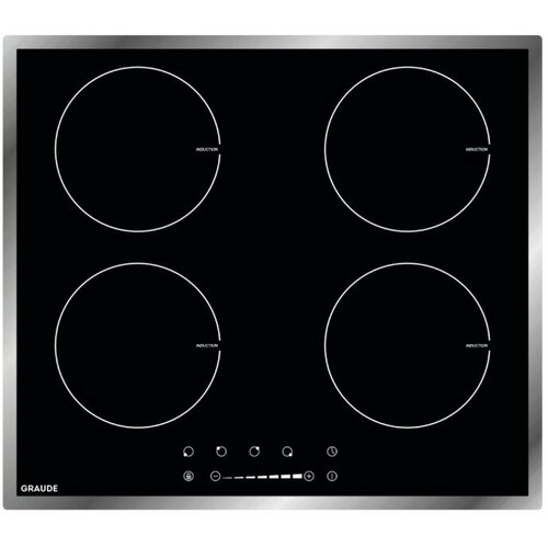 Поверхность индукционная GRAUDE IK 601 E черныйстальной 2616000₽