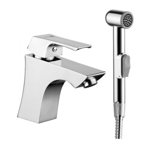 фото Смеситель для раковины lemark unit lm4516c с гигиеническим душем