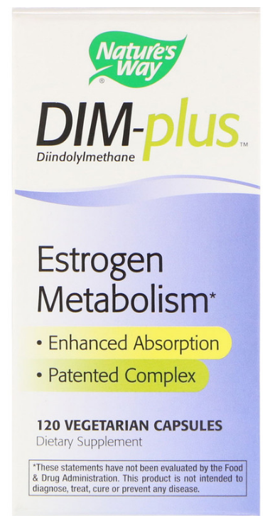 Капсулы Nature's Way DIM-plus Estrogen Metabolism, 120 шт.