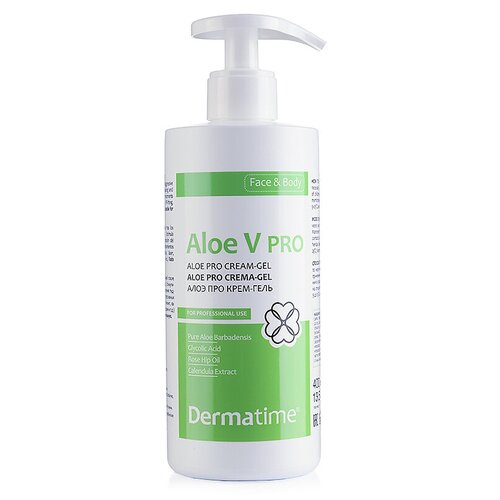 Aloe V – Aloe Pro Cream-Gel (Dermatime) – Алоэ про крем-гель, 400 мл