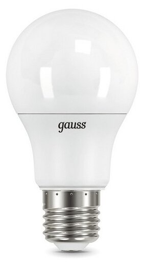 Светодиодная лампа GAUSS LED A60 E27 7W 4100K