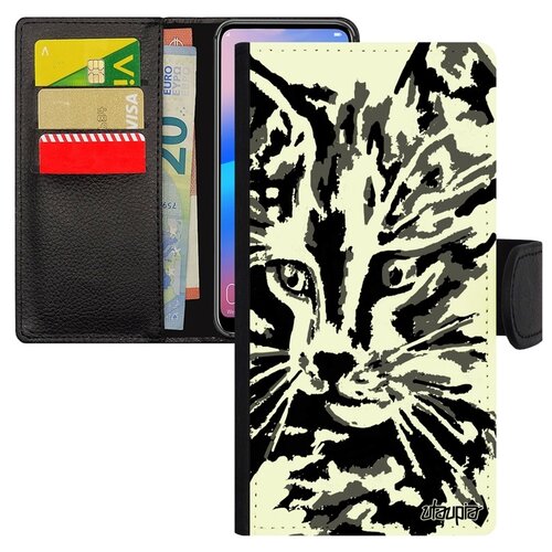 фото Чехол-книжка на телефон galaxy s7 edge, "котенок" тигристый кот utaupia