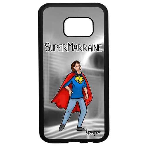 фото Чехол на мобильный galaxy s7, "суперкрестная" комичный супергерой utaupia