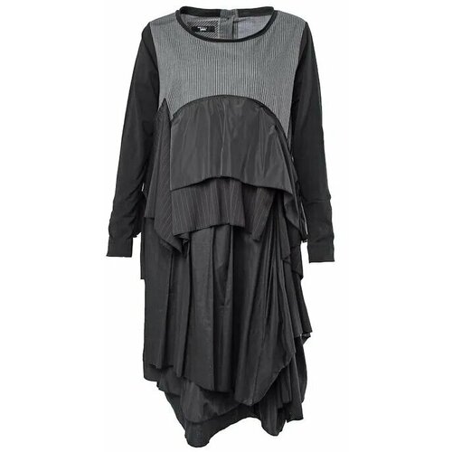 Платье Tadaski, повседневное, свободный силуэт, размер s, черный