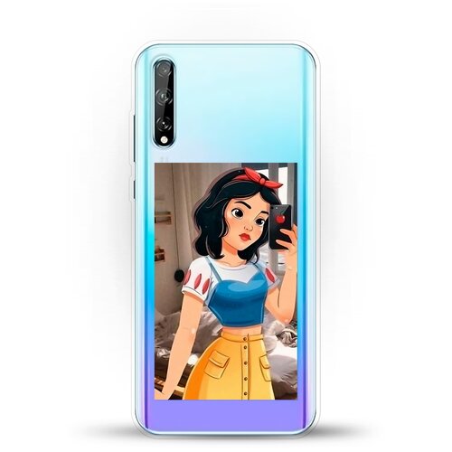 фото Силиконовый чехол белоснежка на huawei y8p andy & paul