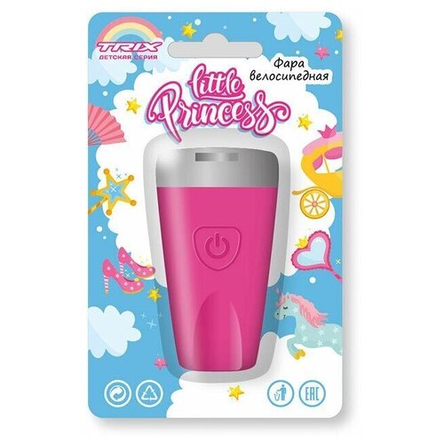 Передний фонарь TRIX Little Princess розовый передний фонарь trix little princess розовый