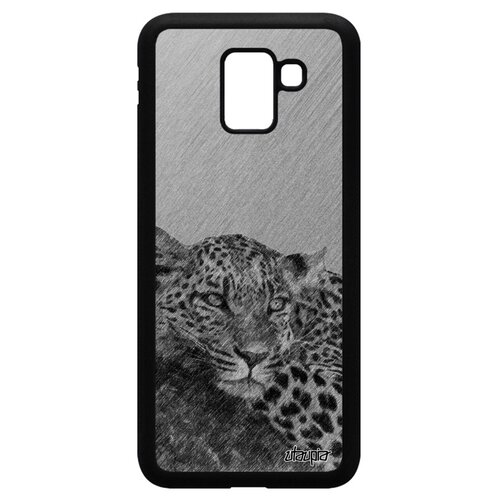 фото Чехол на смартфон galaxy j6 2018, "леопард" гепард пантера utaupia