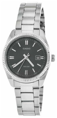 Наручные часы CASIO Collection LTP-1302D-1A1, серебряный, черный