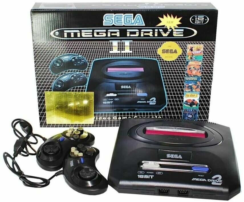 Игровая приставка Sega Mega Drive Classic + игры (16 бит / 16bit консоль MegaDrive)