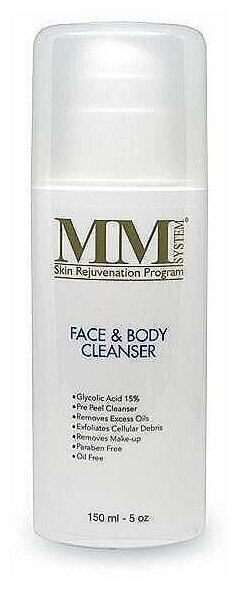 Face & Body Cleanser 15% - Очищающий гель для лица и тела с гликолевой кислотой (15%)