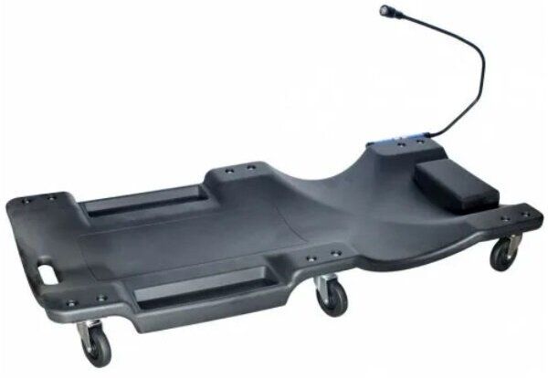 фото Тележка - лежак с подсветкой АвтоDело 43011