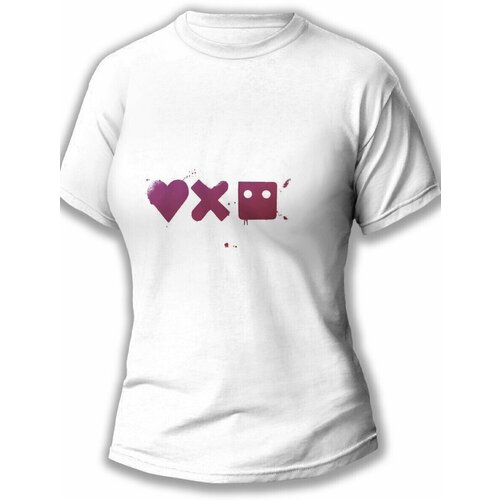 фото Футболка размер xs, белый будь на стиле