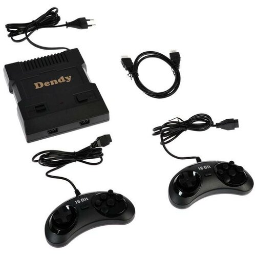 Игровая приставка Dendy Smart, 8-bit/16-bit, 567 игр, HDMI, 2 геймпада игровая приставка dendy smart 567 встроенных игр hdmi ретро консоль 16 bit сега и 8 bit dendy для телевизора