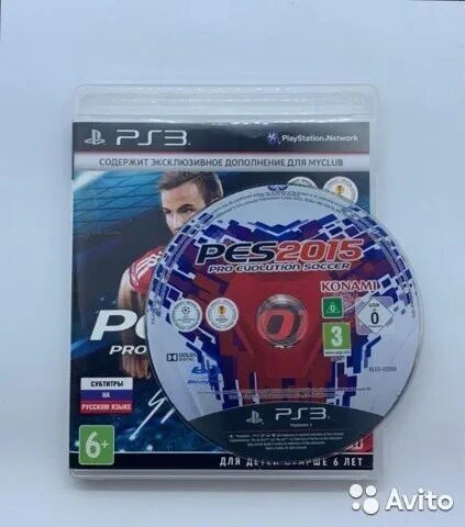 Pro Evolution Soccer 2015 (PES) (PS3, Английский язык)