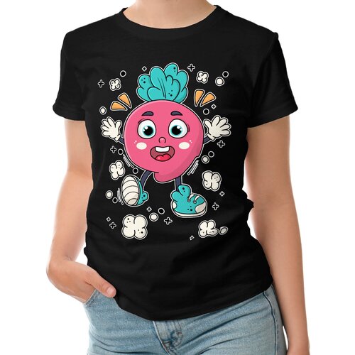 фото Футболка roly, размер s, черный